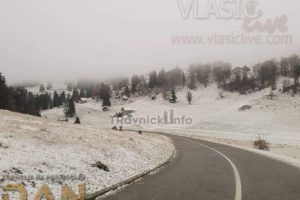 U drugoj polovini dana na planinama se očekuje snijeg