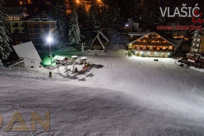 Ski staze noću predprošlog decembra