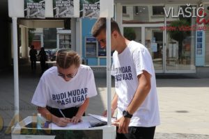 VIDEO: U Travniku se potpisuje peticija za spas rijeke Ugar