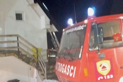 Brzo ugašen požar na dimnjaku objekta