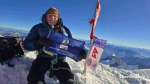 Član Planinarskog društva Vlašić, Nenad Rajić, osvojio vrh na 7.126 metara nadmorske visine!