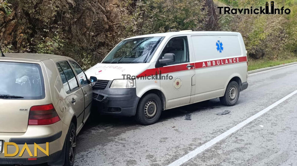 Nezgoda na putu prema Vlašiću: Pet osoba ozlijeđeno